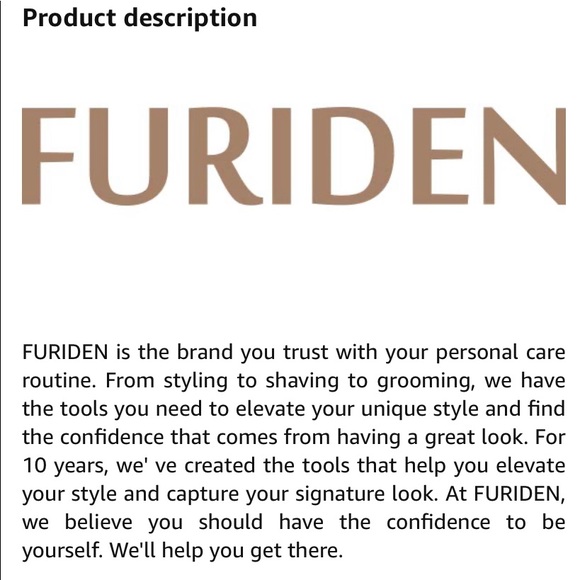NEW Furiden Professional Hair Straightener - Picture 5 of 8